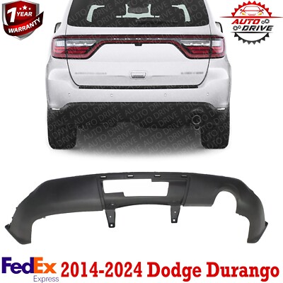 New Rear Lower Valance Fascia Textured Fits 2014-2021 Dodge Durango CH1195111