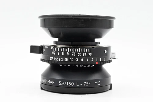 Schneider 150mm f5.6 APO-Symmar L-75º MC Lens w/ Copal No.0 Shutter #582