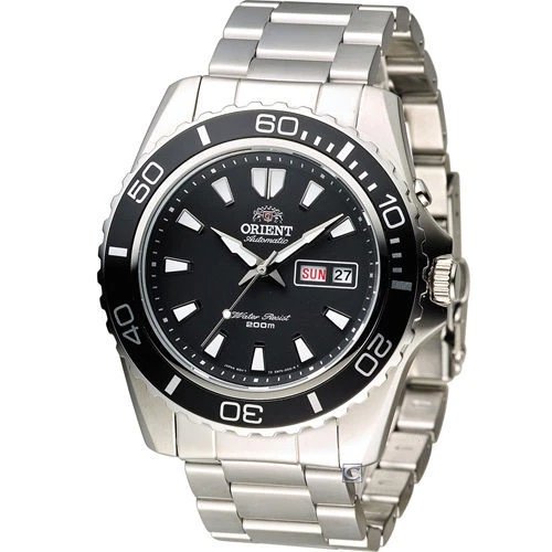 Orient black shop mako automatic