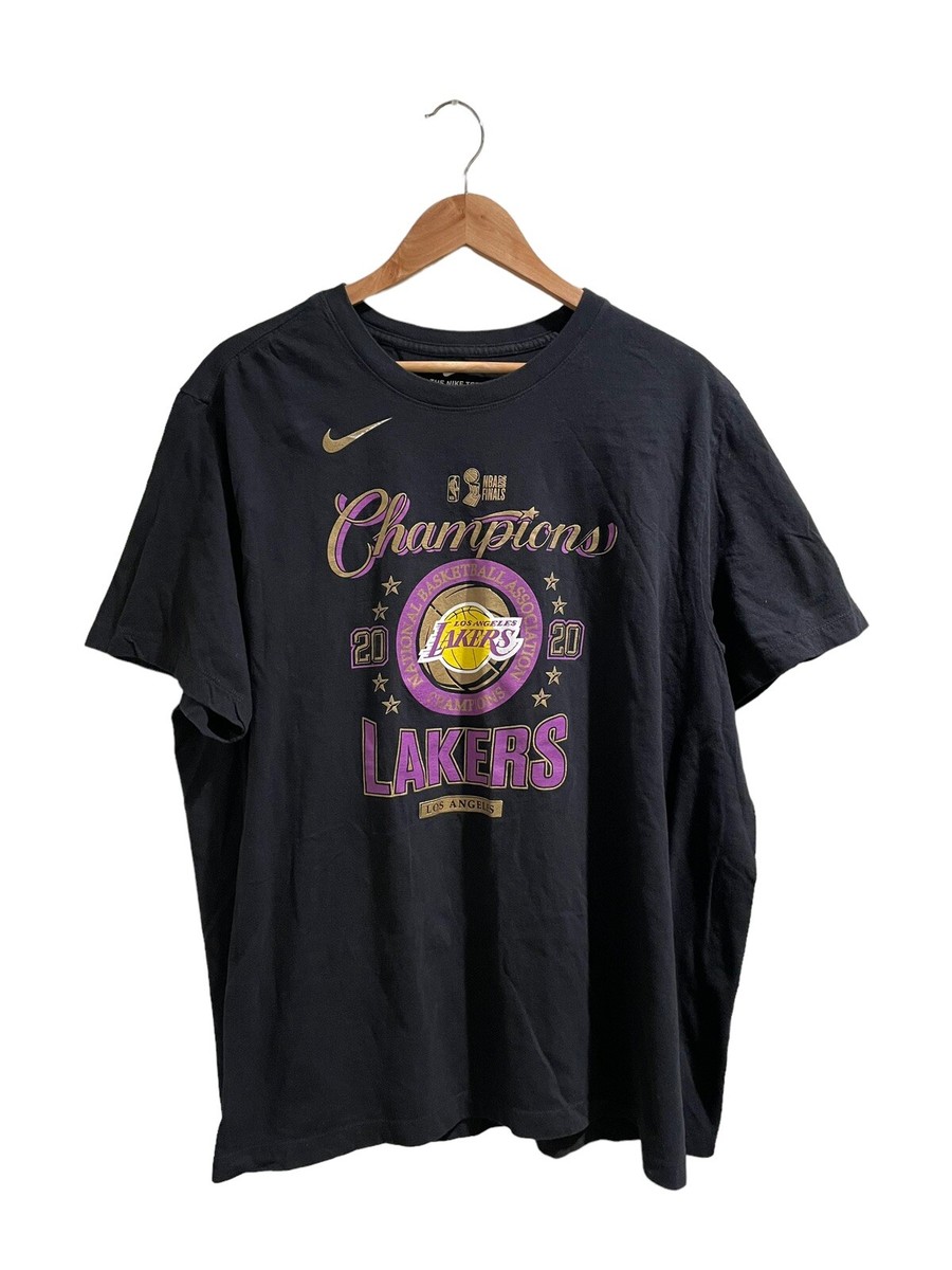 【希少】Nike Los Angeles Lakers Champions S Nike Los Angeles Lakers Champions Shirt Adult Extra Large