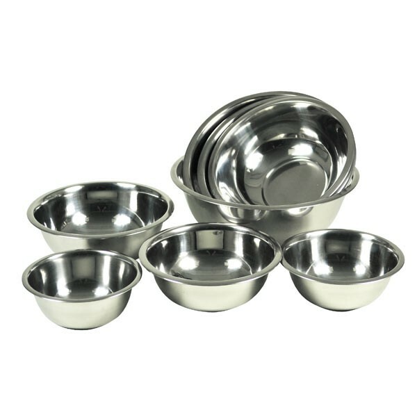 RüHrschüSsel 8Er-Set Edelstahl SalatschüSsel ServierschüSseln SchüSsel Schalen-image