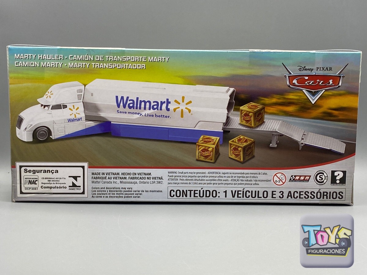 Disney Pixar Cars Walmart Exclusive Marty Hauler Die Cast 1