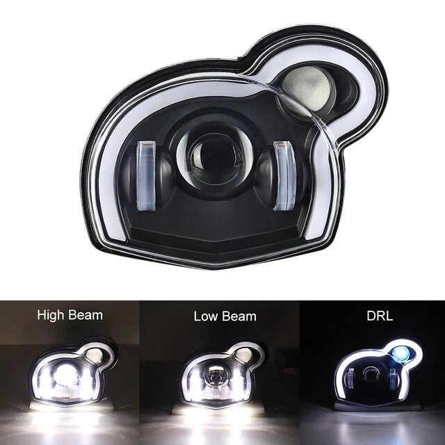 For BMW G650GS Sertao 2009-16 F650GS 2000-07 LED Headlight Assembly Hi/Lo Beam - Image 2 of 4