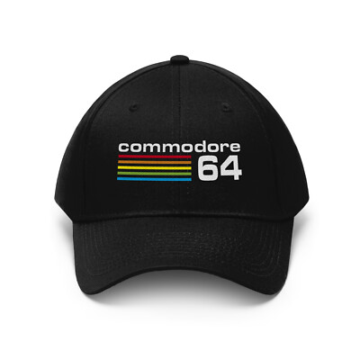 The Commodore 64 Black Hat Baseball Cap | eBay