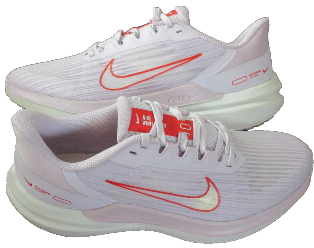 Nike Womens Zoom Winflo 9 Running Shoes Barely Grape Crimson Size 8.5 New