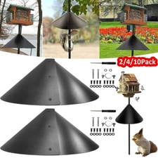 Anti-Rust Squirrel Baffle 19 Inch Wrap Around Bird House Squirrel Guard Baffle