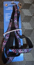 Multi-color Dog Leash 48" Long, 0.6" Wide