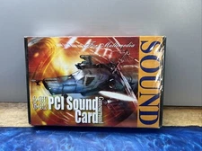 Gamesurround L-8738-6C (L-Shape) PCI Sound Card with C-Media Chipset New Sealed