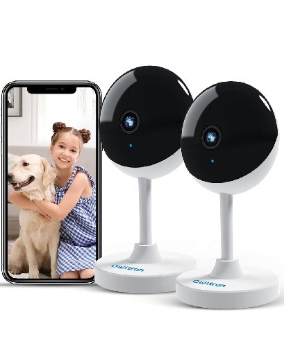 Wifi Camera Pack, Indoor Security Camera for Baby, Elderly, Pet