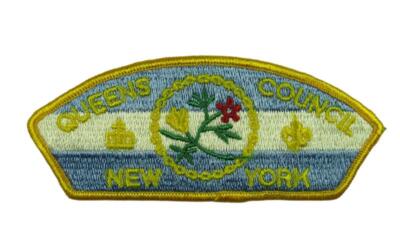 Greater NY: Queens New York, NY 1967-present clothback CSP Yellow Bdr (BHP853)