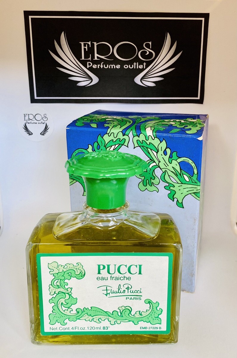 PUCCI EAU FRAICHE EMILIO PUCCI FRANCE 120ML SPLASH HARD TO FIND | eBay