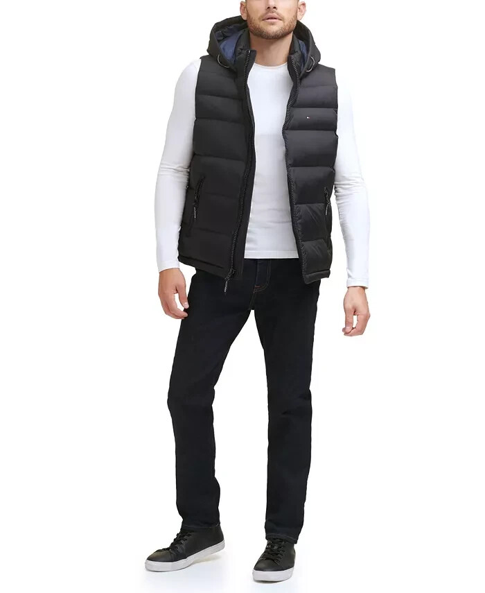 Tommy Hilfiger Men's Classic Quilted Puffer Vest Jacket XXL NWT eBay
