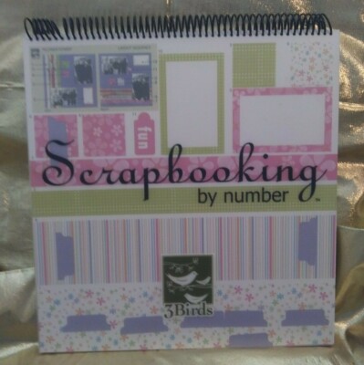 3Birds Designer Spirals - Scrapbooking by Number many punch outs, page designs, 