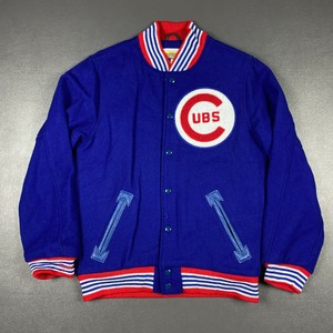 mitchell and ness cubs jacket