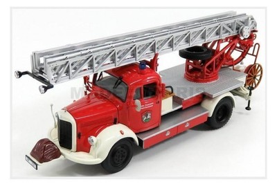 MINICHAMPS 439350081 Mercedes Benz - L3500 DL17 Truck Skala Feuerwehr Bensheim 1