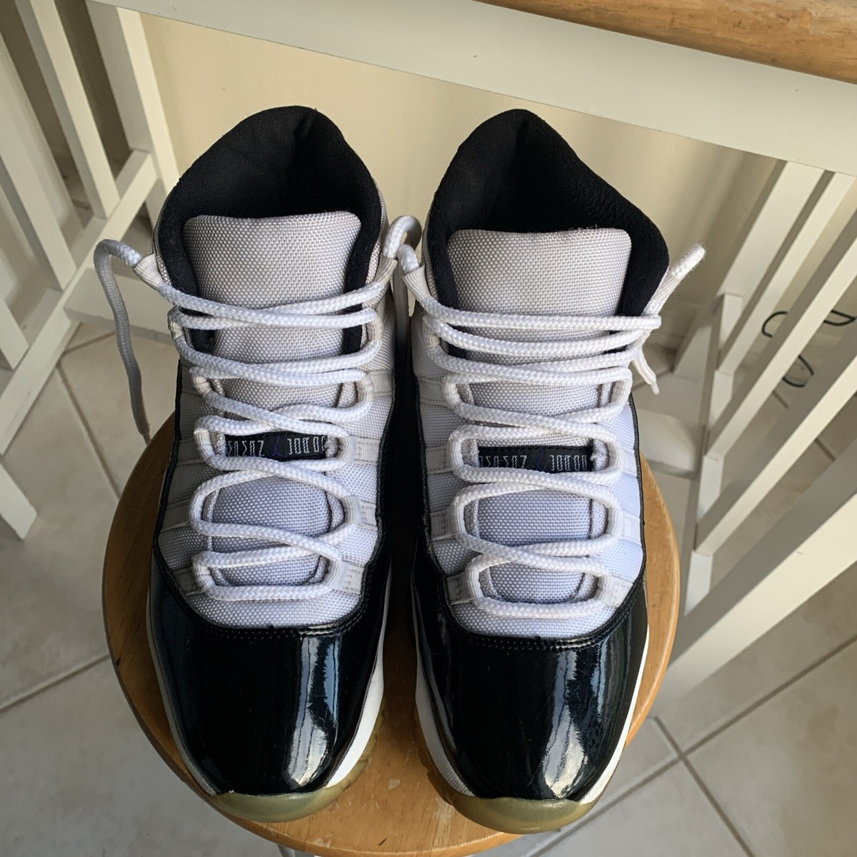 Nike Air Jordan 11 Retro High Concord 2018 White Black 378037-100