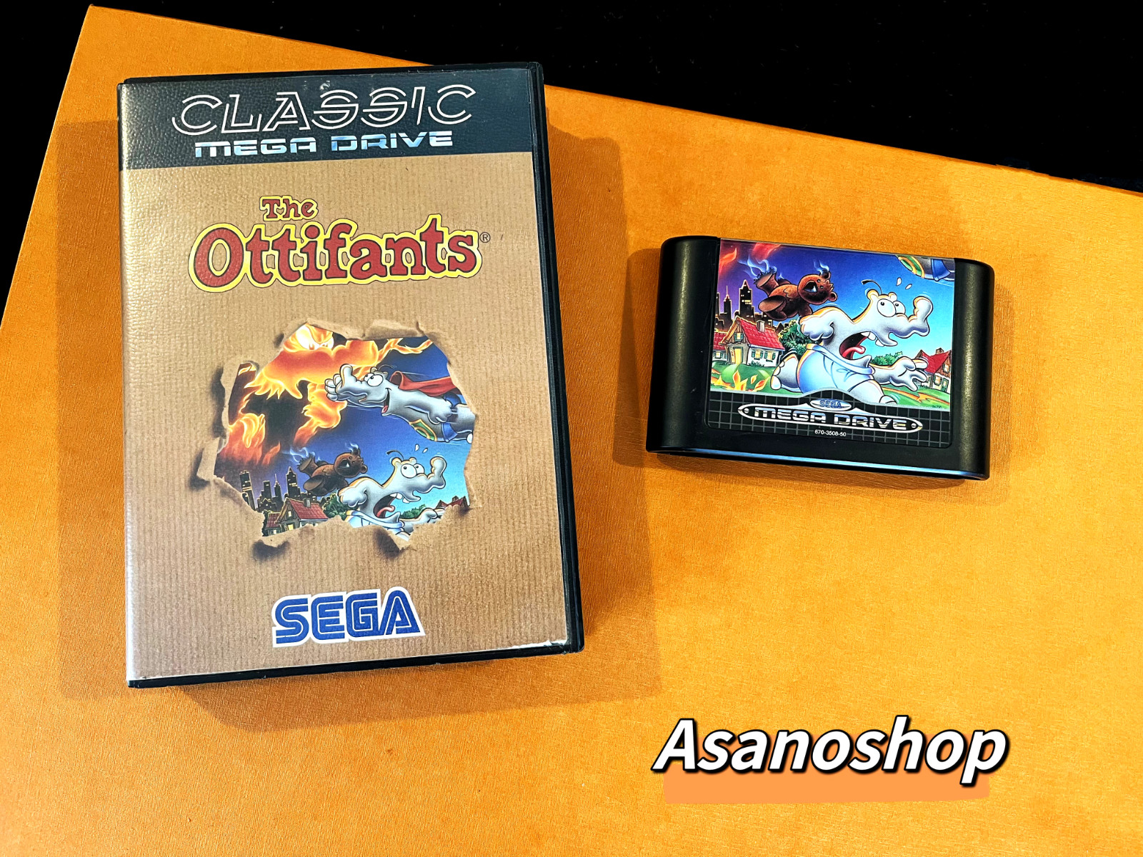 THE OTTIFANTS  SEGA MEGADRIVE -- sans notice