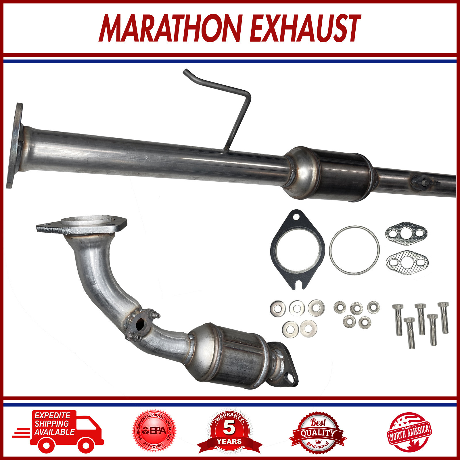 Juego de convertidores catalíticos para Toyota Tundra 20002004 3,4 L