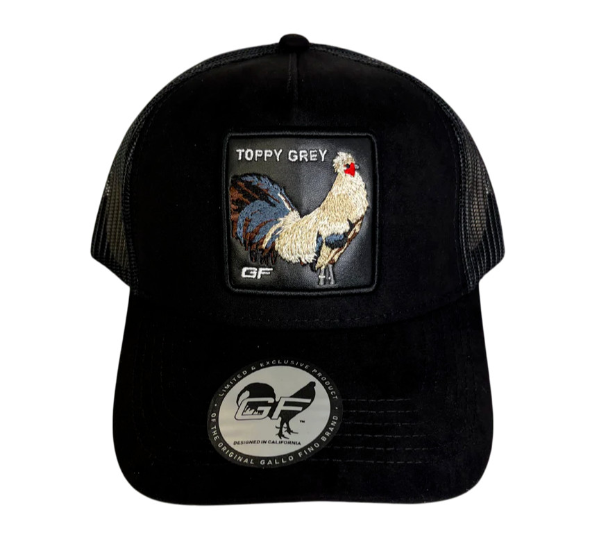 ЧЕРНАЯ КЕПКА-СНЭПБЭК GALLO FINO GFTOPPY GREY BLK