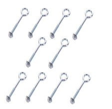 Eye Bolt Welded Full Thread with Nut & Washer Galvanised