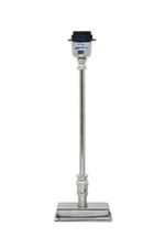 Tischleuchte Rechteck Chrom Poliert Tischlampe Höhe 38cm