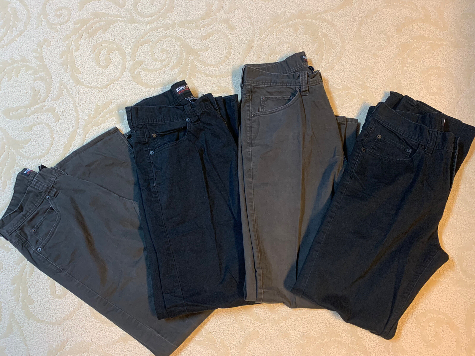 LOT/4 Costco Kirkland Signature Men's Brushed Cotton … Gem