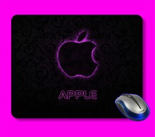 Gaming Mouse Mat Pad Non-Slip Rectangle Mousepad Designs For Computer apple 123