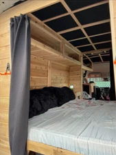 Wood Cabin Van Conversion