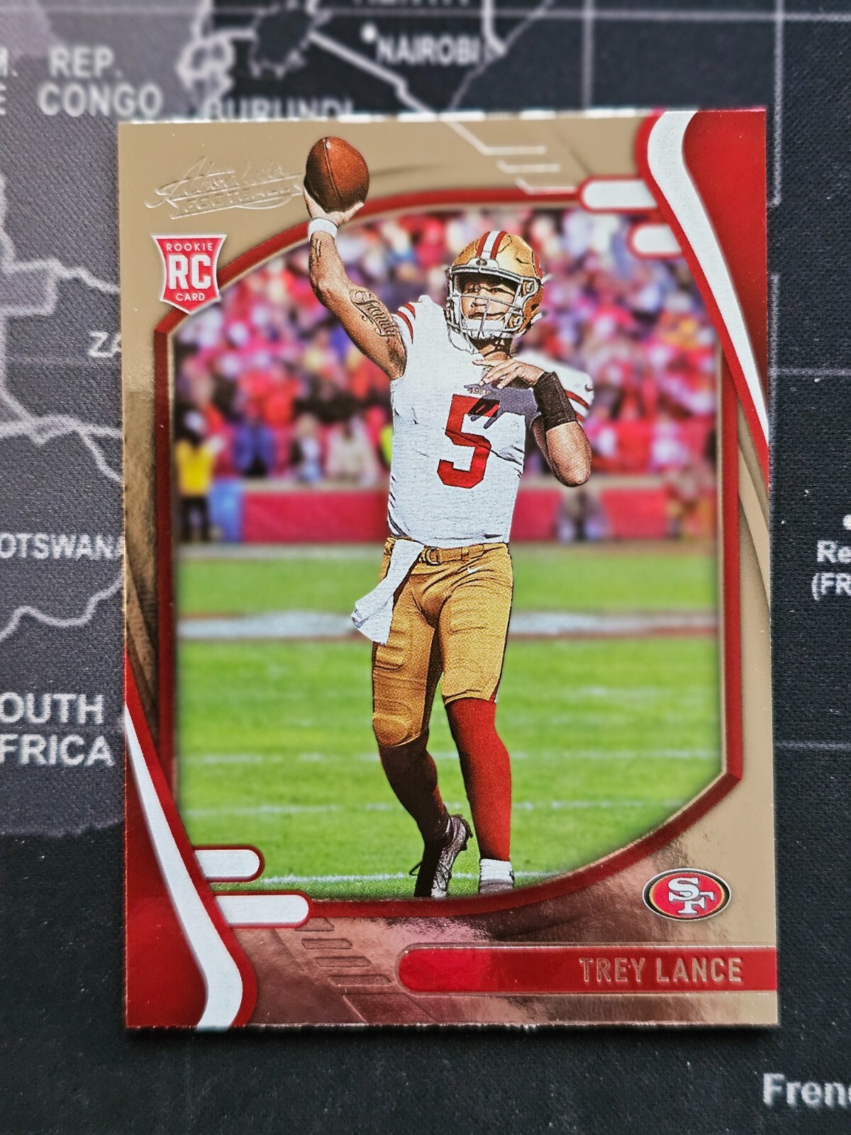 2021 Panini Absolute #103 TREY LANCE San Francisco 49ers Rookie Football Card