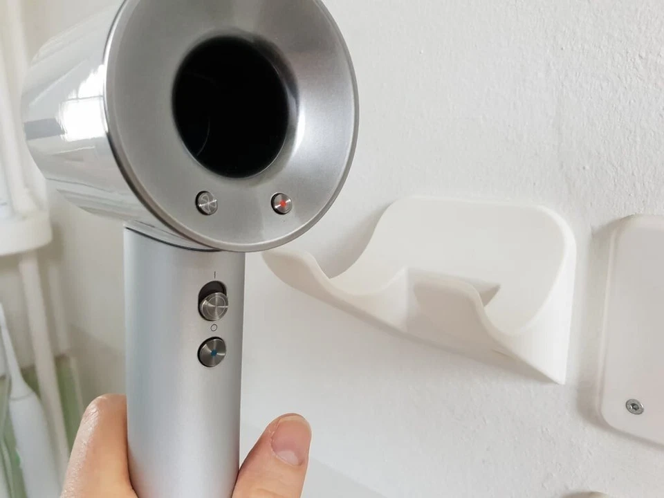 Soporte para colgador de secador de pelo supersónico Dyson montaje en pared Foto 2 de 3
