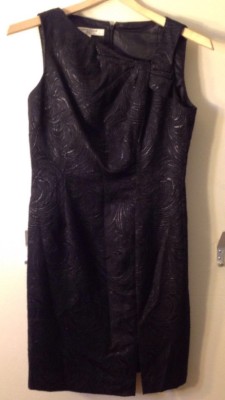 Evan-Picone 8 petite black dress