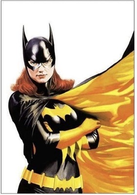 BATGIRL Alex Ross Poster 22  x 34  Kingdom Come Art Style 2001 DC Comics