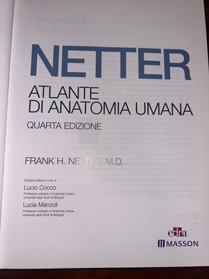 Netter Buch Atlas der menschlichen Anatomie + Leseanleitung - IV. Auflage NEU