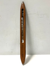 Vintage Wooden Boat Shuttle Textile Weaving - Sold As Is