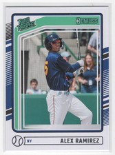 #109 Alex Ramirez 2024 Donruss Rated Prospect New York Mets