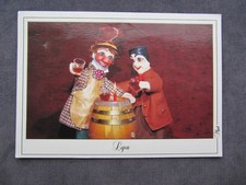 Modern Postcard of Guignol et Gnafron Lyon (Rh�ne) France marionnettes sculpt�es