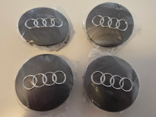 4x Originale Audi A3 A4 A6 Nabendeckel 8T0601170 Nabenkappen TOP! Felgendeckel