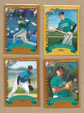 2002 Topps Traded and Rookies Florida Marlins Base Team Set NO SP (111-275)