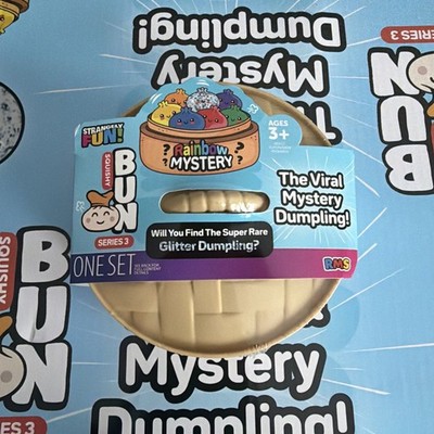 RMS Rainbow Mystery Squishy Bun Series 3 Glitter Dumpling Super Rare(Sealed)