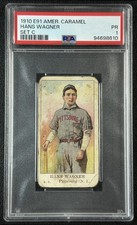 HANS HONUS WAGNER PSA 1 1910 E91 AMERICAN CARAMEL CO. BASEBALL C