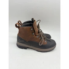 Danner Pub Garden Winter Monk's Robe Black Leather Weatherized Boots Womens 7