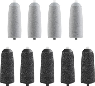 9 Stück hornhautentferner ersatzrollen，Nachfüllpackungen enthalten 5 extra grobe