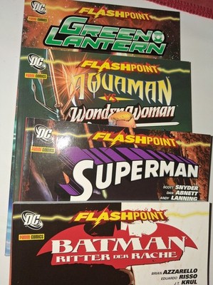 DC Flashpoint 1-4 komplette Serie, 2010, Panini, wie neu