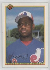1990 Bowman Marquis Grissom #115 0q1p