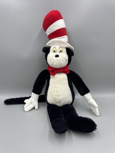 Vintage 1995 Dr. Seuss Cat In The Hat Plush 25” Stuffed Animal Macys