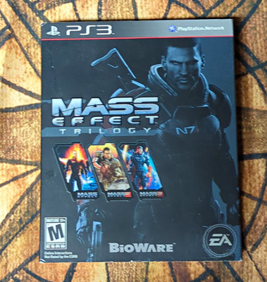 Sony PlayStation 3 - PS3 Mass Effect Trilogy Box Set Complete
