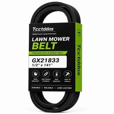 GX21833 Lawn Mower Deck Belt 1/2" x 141" for John Deere 48 Inch
