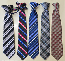 Tie Clip On Size Length 13.5" Youth Lot-5