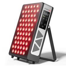 Red Light Therapy Panel 2026 Dual Chip 660nm 850nm 3 Modes Timer 60 LEDs