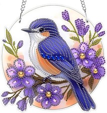 Special Shaped Hanging Diamond Painting Art Kits for Adults, Bluebird...